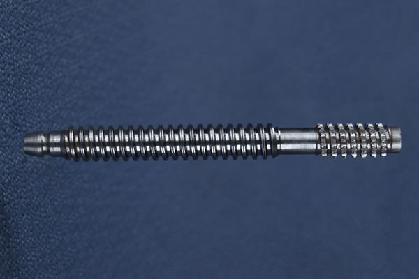 thread rolling set-up and sample part2